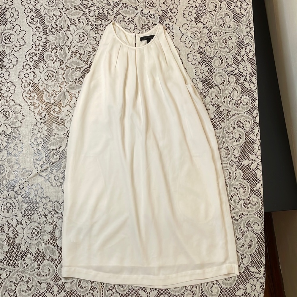 BCBGMaxAzria White Dress Size Small